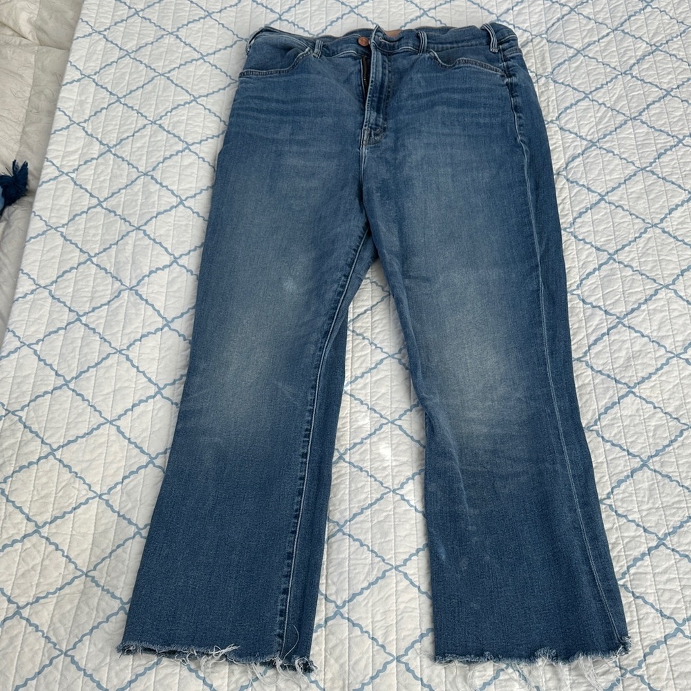 MOTHER The Hustle Ankle Jeans